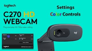 How To Adjust Logitech Webcam Settings Tutorial [upl. by Vic]