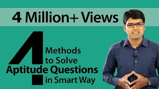 4 Methods to Solve Aptitude Questions in Smart Way  Quantitative Aptitude Shortcuts  TalentSprint [upl. by Alaik]