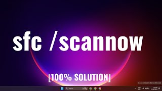 sfc scannow [upl. by Zosi]