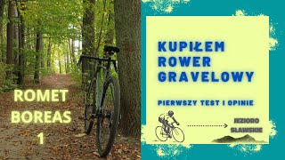 Kupiłem rower gravelowy  pierwszy test i opinie Romet Boreas 1 [upl. by Ekaj542]