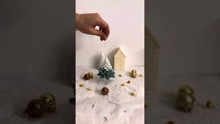 Christmas tree snow cap ❄️fyp foryou homedecor christmas [upl. by Sisely]