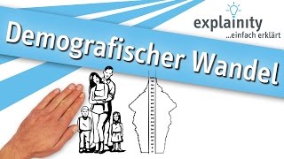 Demografischer Wandel einfach erklärt explainity® Erklärvideo [upl. by Nwahshar700]