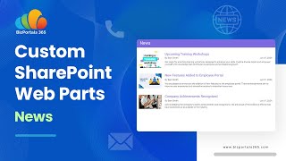 BizPortals News Web Part for Your SharePoint Intranet [upl. by Martineau673]