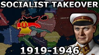 What if Germany became Communist after WW1  HOI4 Timelapse [upl. by Adao]