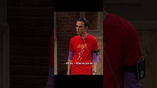 Sheldon and penny went to the gym and accidentally fell down the stairs happy movie shorts funny [upl. by Sup941]