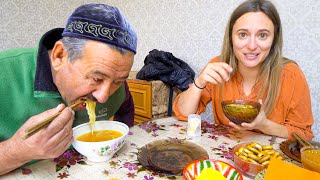 Muslim Street Food  UYGHUR CHINESE Homemade Food  HALAL Street Food in Kyrgyzstan [upl. by Noraj]