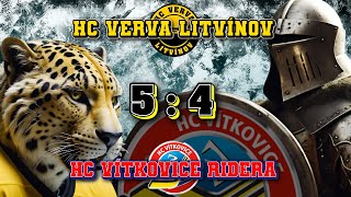 KLIPsestřih 51kolo Verva LitvínovVítkovice Ridera 54 [upl. by Steffie]