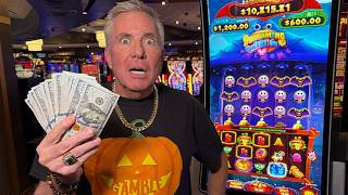 Lets Win A Scary Amount Of Money On Slots Today [upl. by Akcinehs479]