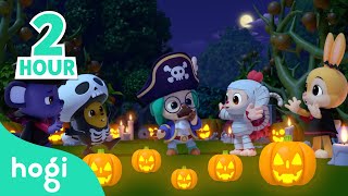 TV Halloween Special 🎃 Five Little Monsters  More Best Halloween Rhymes and Colors｜Hogi Halloween [upl. by Geffner]