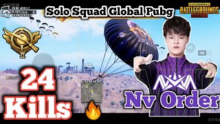 Nova Order Intense Solo Squad 24Kills Miramar • NV令der Training for PMGC [upl. by Dorisa]