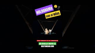 CREA un HOLOGRAMA con el MÓVIL [upl. by Hsirrehc463]