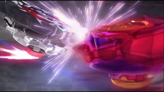 Aiger vs Phi Beyblade burst super z episode 37 FULL BATTLE Z Achilles Broken [upl. by Wileen367]