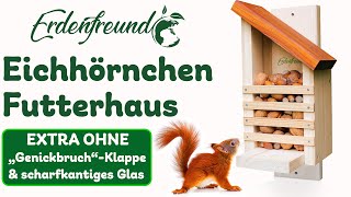 ERDENFREUND® Eichhörnchen Futterhaus [upl. by Eulalee]