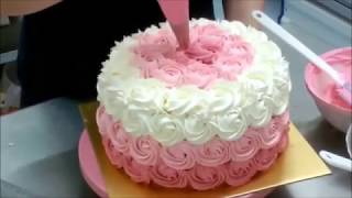 Ombre Rose Cake [upl. by Conny]