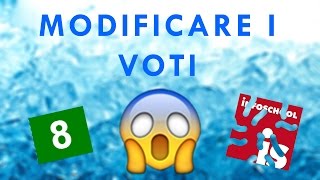 MODIFICARE I VOTI SUL REGISTRO SI PUO [upl. by Zinnes]