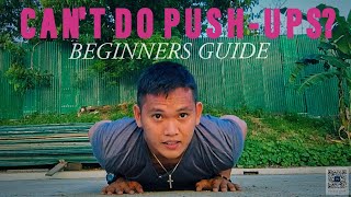 PUSHUP TUTORIAL FOR BEGINNERS 2024  RuelTV [upl. by Anilag]