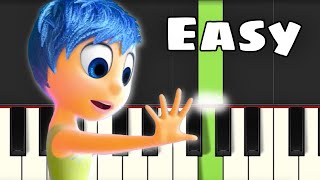 Bundle of Joy  Inside Out  Easy Piano Tutorial [upl. by Eileen]