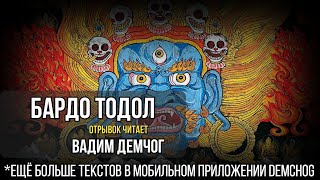 Тибетская книга мёртвых I Бардо Тодол Ченмо I Отрывок читает Вадим Демчог [upl. by Lyrrehs342]