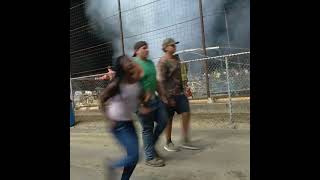 Trumbull county fairgrounds first annual Halloween festival event 92124 demolition derby [upl. by Berke311]