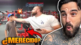 Rene ZZ REACCIONA a la BOFETADA de Bradley Martyn 💥 [upl. by Ecnatsnok]