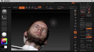 ZBrush Tutorial  Texturing a head A practical approach [upl. by Alessandro]