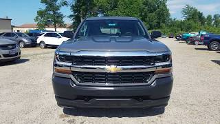 2017 Chevy Silverado 1500 WORK TRUCK  Double Cab  Pepperdust Metallic  Full Review [upl. by Notnerb]