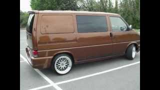 VW Transporter t4 25TDi 102BHP wwwtotallyt4couk Ipanema Gold Pearl [upl. by Orling]