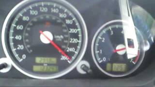 CHRYSLER CROSSFIRE 260 kmh AUTOBAHN TOP SPEED [upl. by Ainslie]