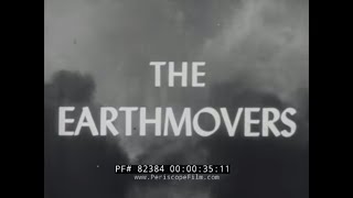 1944 NAVY SEABEES DOCUMENTARY quot THE EARTHMOVERS quot CBs In WORLD WAR II CONSTRUCTION 82384 [upl. by Annoynek]