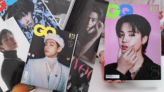 예술작품 같은 방탄소년단 보그 GQ 매거진 세트 리뷰 BTS VOGUE GQ magazine review [upl. by Emearg]