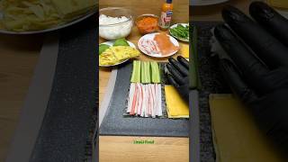 Sushi Sandwich cooking snacks asmr linalifood [upl. by Lertram]