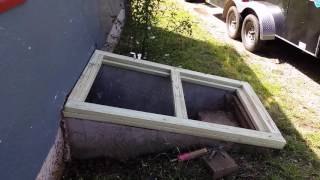 Cellar or Basement Door Replacement [upl. by Llovera734]