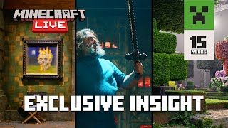 Minecraft Live 2024 A MINECRAFT MOVIE  EXCLUSIVE INSIGHT [upl. by Aneral270]