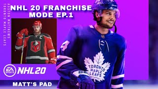 Home Season Opener Indianapolis Crusaders NHL 20 Franchise Mode Ep 1 [upl. by Ailicec]