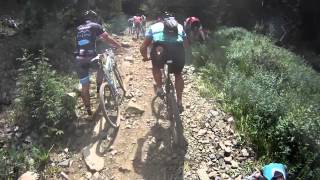 Firecracker 50 MTB Race 2012  First Lap  Breckenridge Colorado [upl. by Ertnod927]