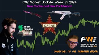 New Cache New Printstream│CS2 Skin Market Update [upl. by Ydurt]