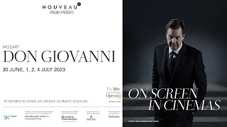 Don Giovanni Mozart Trailer The Met Opera  Cinema Nouveau Films  SterKineko [upl. by Esikram]