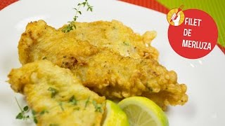 Cómo hacer Filet de MERLUZA A LA ROMANA  Receta Rápida  Tenedor Libre [upl. by Bendite947]