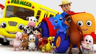 Top 20 Nursery Rhymes Collection with Farmees  Kids Songs  Children Rhymes by Farmees [upl. by Kata925]