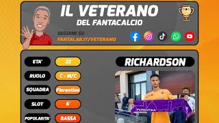 🇲🇦 Un talento importante alla corte di Palladino e della Fiorentina RICHARDSON al fantacalcio [upl. by Ateval367]