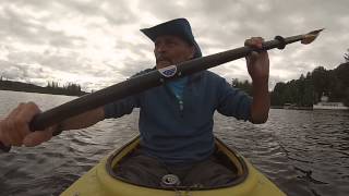 KAYAK TRIP TO BIG ISLAND RAQUETTE LAKE PT1 [upl. by Twedy]