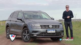 Volkswagen Tiguan AllSpace 20 TSI 4Motion  Test  Matías Antico  TN Autos [upl. by Seyah356]