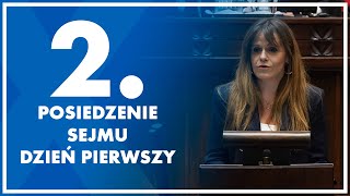 2 posiedzenie Sejmu  dzień pierwszy 16 stycznia 2024 r [upl. by Lashar61]