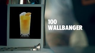 100 WALLBANGER DRINK RECIPE  HOW TO MIX [upl. by Ladnyc]