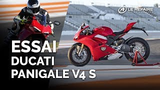 Essai Ducati Panigale V4 S  Modèle 2018 [upl. by Houser]