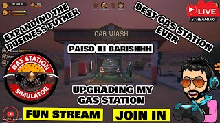 🔴🔥UPGRADING MY BUSINESS FURTHER  PLAYING GAS STATION SIMULATOR  SIMULATION  PC GAMING RDCOYT 🔴🔥 [upl. by Yrtnej]