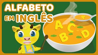 ALFABETO EM INGLÊS  AULA DE INGLÊS INFANTIL COM O AMIGO MUMU [upl. by Dreeda]