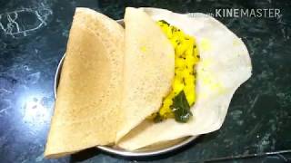 तांदळाच्या पिठाचा डोसा तांदळाची भाकरी Rice Flour Dosa  By PreetiSamelRecipes [upl. by Nosloc115]