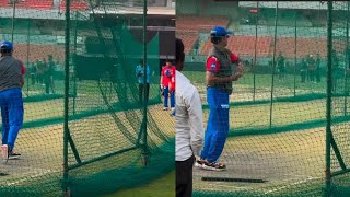 Sourav Ganguly to Bowling Ponting at Practice  Delhi Capitals  Ipl 2024  Cricinfo Daily [upl. by Ng246]