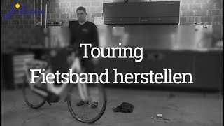 Fietsband reparatie  Touring [upl. by Haramat]